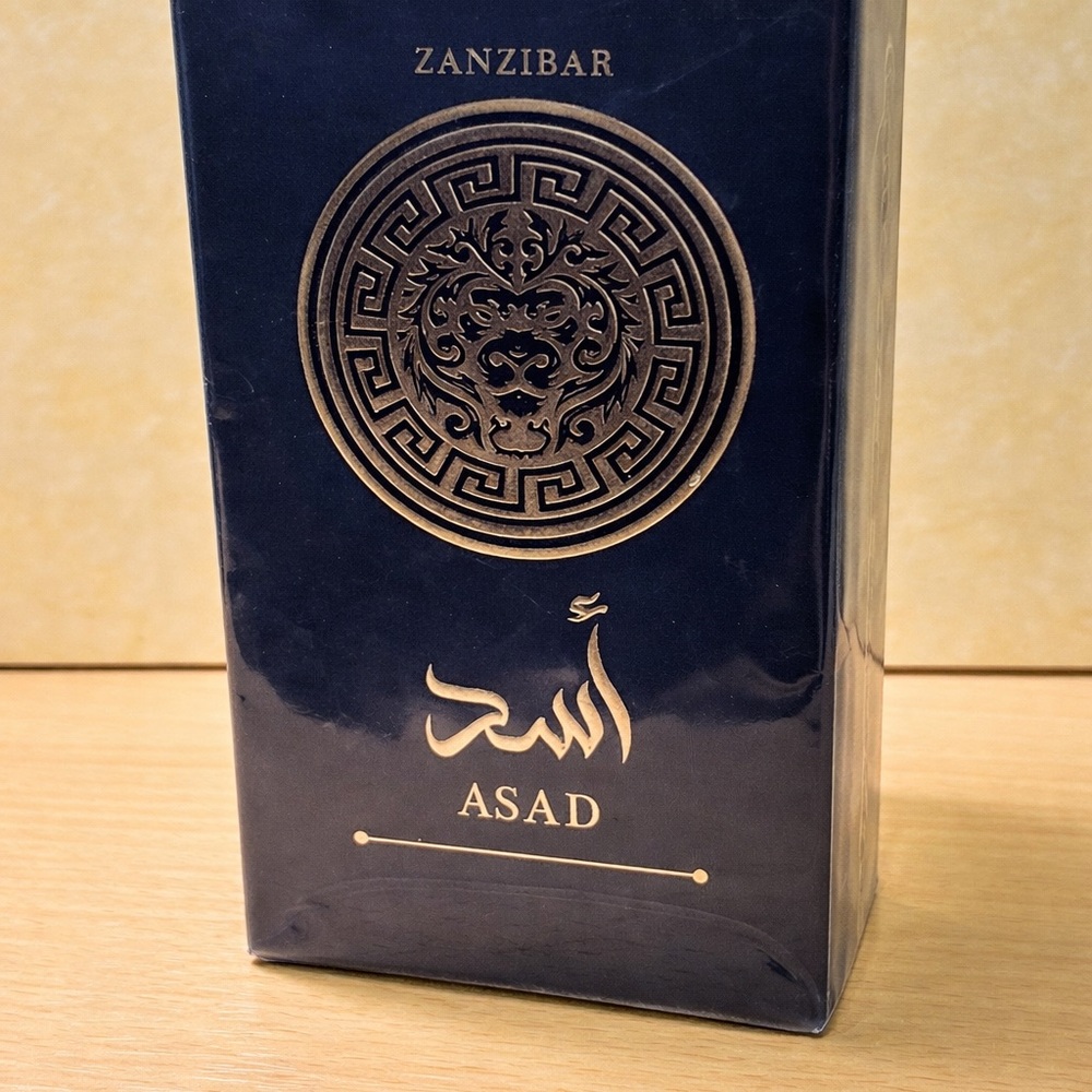 Zanzibar ASAD Fragrance for Men - Elegant Black